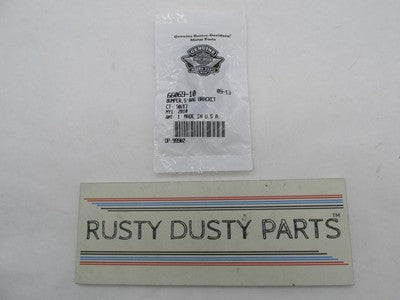 Harley-Davidson Genuine NOS Black Saddlebag Bumper Bracket 66069-10