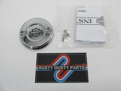 Harley-Davidson Genuine OEM NOS 17+ M8 Empire Timer Cover, Chrome 2560