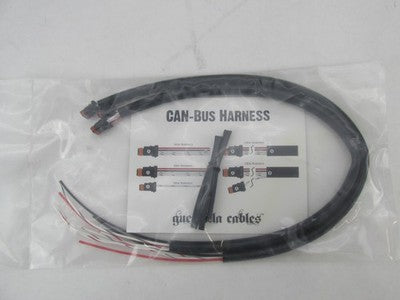LA Choppers NOS Harley Dyna 12-15 FXDB Handlebar Cable Kit LA-8210KT2B
