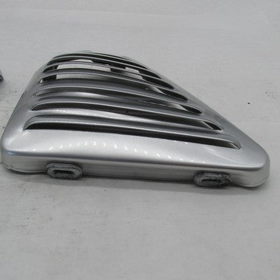 Pair of Harley OEM V-Rod Neck Frame Side Covers BDP Silver 66155-03 66