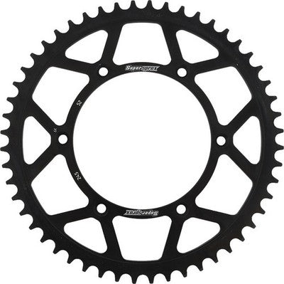 Supersprox Rear Steel Sprocket 52T Black RFE-245-52-BLK