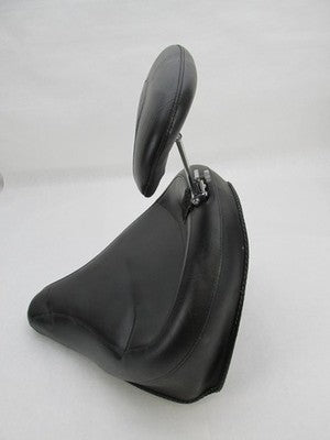 Mustang Harley Davidson 2000+ Softail Solo Seat w/ Backrest 6-STOD