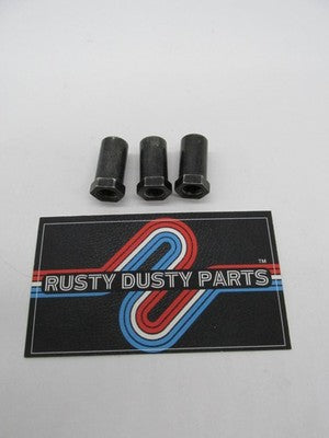 Lot of 3 Harley Davidson Genuine NOS Mirror Tube Adapter Nut 10400016