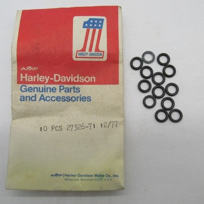 Lot of 10 AMF Harley Davidson OEM O-ring FL FX 71-75 XL 72 early 76 27
