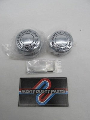Harley Davidson Genuine NOS Rear Axle Cover Kit Motor Co. 41704-09