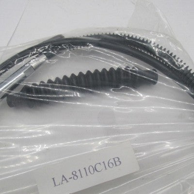 LA Choppers NOS 15-17" Ape Hanger Black Vinyl Clutch Cable LA-8110C16B