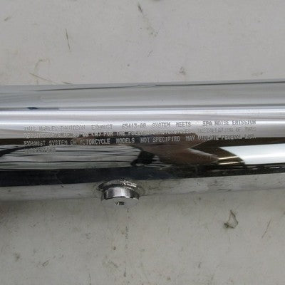 Harley OEM Chrome Tapered Exhaust Muffler 00-06 Softail Night Train 65