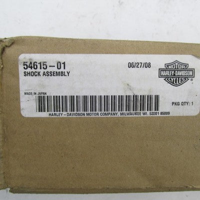 Harley-Davidson OEM NIB 01-17 Dyna Rear Shock Assembly Chrome 54615-01