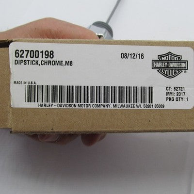 Harley Davidson Genuine NOS Chrome Oil Dipstick 62700198