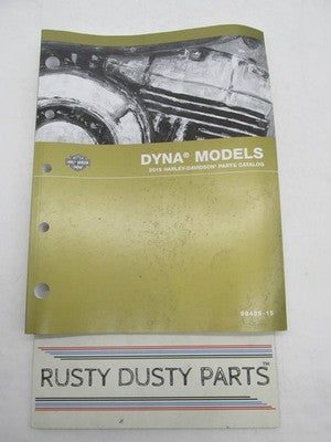 Harley-Davidson Official Factory 2015 Dyna Models Parts Catalog 99439-