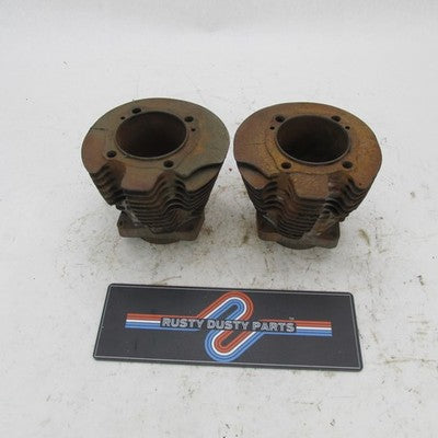 Pair of Harley Davidson OEM 1000cc Cylinder Jugs Barrels Pair Stock 3.