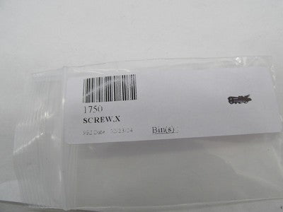 Lot of 7 Harley-Davidson Genuine NOS Chrome Flathead Screws 1750