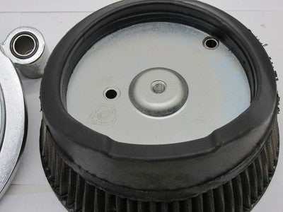 Harley Davidson OEM Arlen Ness Air Cleaner with Backing Plate