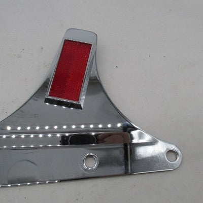 Pair Harley OEM Chrome Rigid Sissy Bar Mount Brackets 00+ FLSTC FLSTS