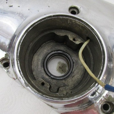 Harley OEM Ironhead Sportster Chrome Gearcase Cam Cover w/ Bolts 25202