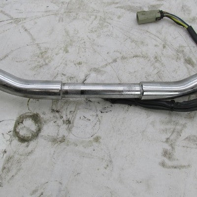 Harley 1.25" Fat Tapered Stepped Chrome 36" Handlebar w/ Switch Assemb