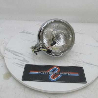 Harley OEM 7" Headlight Assembly w/ Sylvania Bulb Lamp 91-96 Softail 6