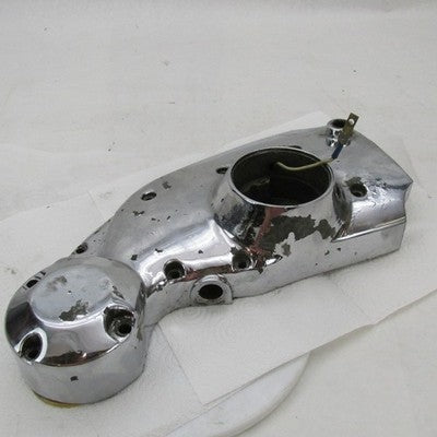 Harley OEM Ironhead Sportster Chrome Gearcase Cam Cover w/ Bolts 25202
