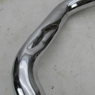 Harley Ironhead Shovelhead Slash Cut 1-3/4" DIMPLED Front Head Exhaust