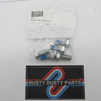 Lot of 5 Harley OEM NOS 5/16"-18 x 3/4" Hex Head Screws w/ Lock Patch