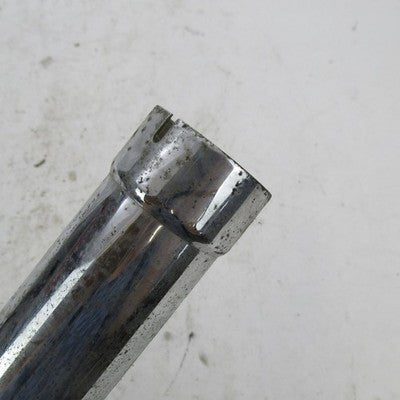 Harley NOS Ironhead Sportster Shovelhead Chrome Rear Header Exhaust Pi
