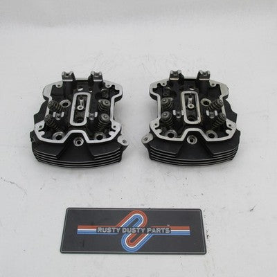 Pair of Harley M8 Heads Professionally Ported by MTC 16500392 16500404