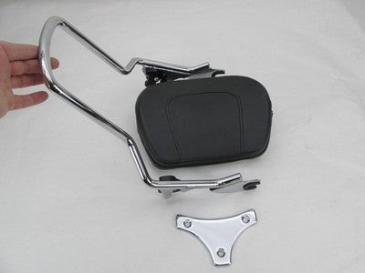 NOS Detachables Passenger Backrest Sissy Bar for Harley Touring 09-Up