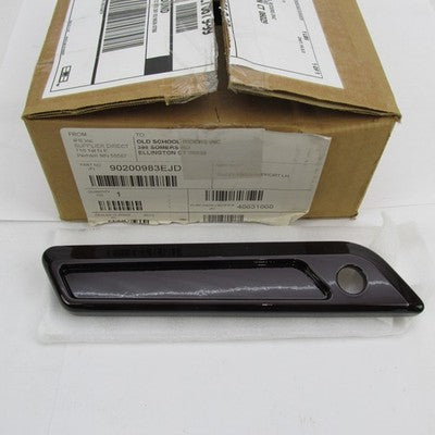 Harley OEM NOS Right Saddlebag Latch Faceplate, Black Forest 90200983E