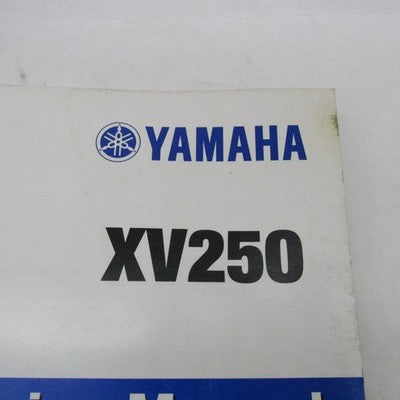 Yamaha XV250 Service Manual Operator Guide LIT-11616-XV-25 LIT-11616-0