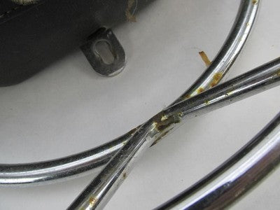 Corbin Harley Davidson 1996-03 Dyna FXD Leather Studded Seat with Grab Bar