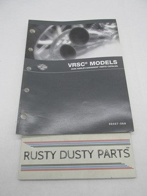Harley Davidson Official Factory 2006 VRSC V-Rod Models Parts Catalog