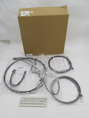 Magnum Shielding NOS XR Handlebar Control Cable Kit, Black 0662-0528 4