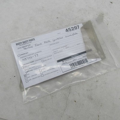 Harley Davidson OEM NOS Front Fork Sportster Emblem Nameplate Sportste