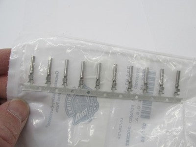 Lot of 10 Harley OEM NOS Stamped Deutsch DT #16-18 AWG Socket Terminal