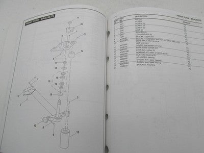Harley-Davidson Official Factory 2007 FLHRSE3 Parts Catalog 99433-07