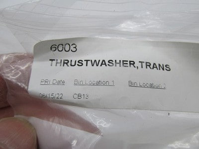 Lot of 3 Harley-Davidson NOS Transmission Thrust Washer 6003