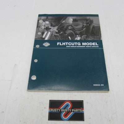 Harley Davidson OEM 2009 FLHTCUTG Model Parts Catalog Official Factory