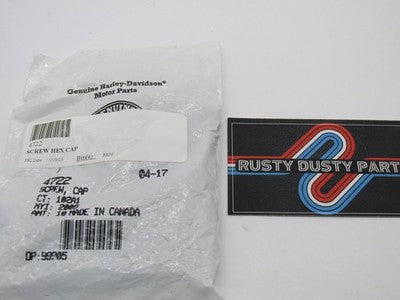 Lot of 8 Harley Davidson Genuine NOS 3/8"-16 x 2-1/4" Hex Head Bolt 47