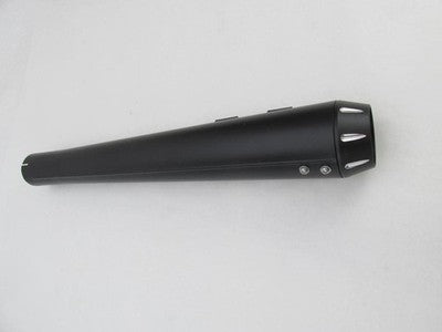 Harley Davidson Bassani Black Pseudo Exhaust Left Side Slip On Muffler
