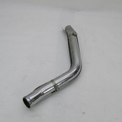 Harley OEM Softail Rear Exhaust Head Pipe w/ Chrome Heat Shield 65603-