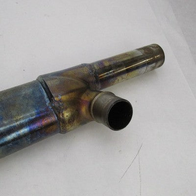Harley OEM 10-16 Touring Catalytic Exhaust Header w/ Chrome Shields 66