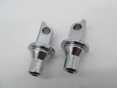 Kuryankyn Victory Indian Tapered Chrome Foot Peg Adapters 8805