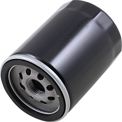 Drag Specialties Spin-On Oil Filter With Nut - Black - M8 14-0020BKNU