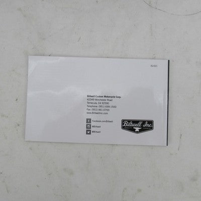 Biltwell NIB Gringo Large DOT Flat Black Factory Logo 1002-638-104 | 0