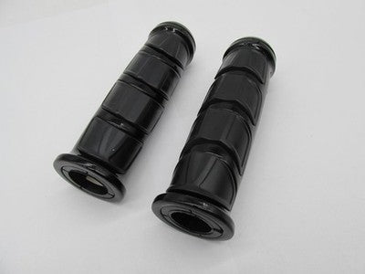 Kuryakyn NOS Indian Scout Kinetic Handlebar Grips Gloss Black 6368