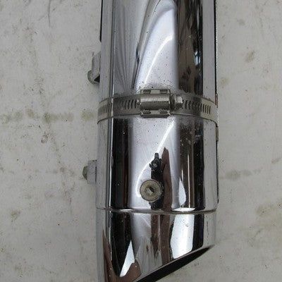 Pair of Harley Davidson Genuine Stock Chrome Exhaust Mufflers Pipes 65