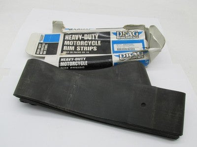 Lot of 9 Drag Specialties NOS 18 x 3.1" Center Stem Hole Rim Strips DS