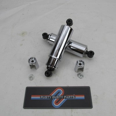 Progressive Suspension Harley Dyna Standard 11" Rear Shocks, Chrome 41