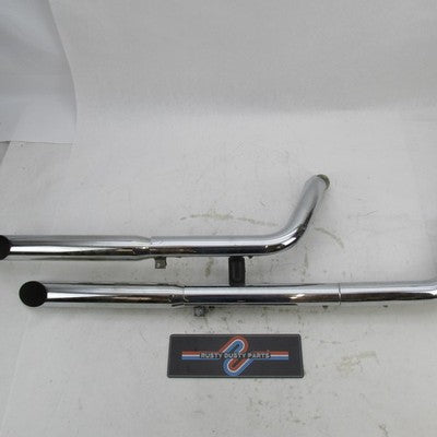 Harley 05+ Softail Stock Exhaust System Headers w/ Cycle Shack Muffler