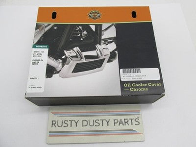 Harley-Davidson OEM NOS '11-'16 Touring Chrome Oil Cooler Cover 63121-